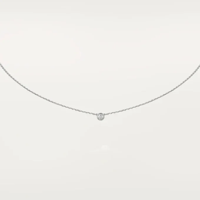 Náhrdelník Diamants Legers XS – bílé zlato, diamant – Cartier