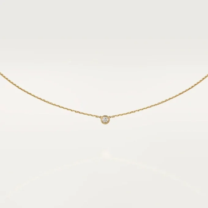 Náhrdelník Diamants Legers XS – žluté zlato, diamant – Cartier