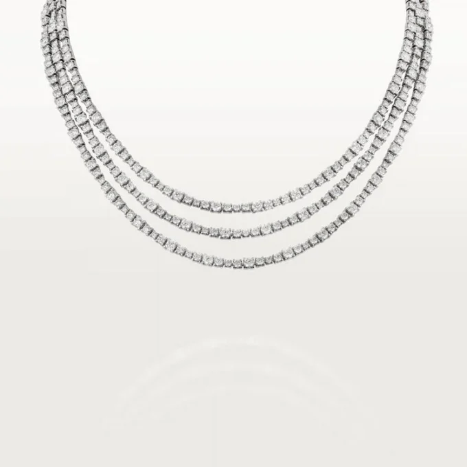 Náhrdelník Essential Lines – bílé zlato, diamanty – Cartier