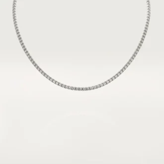 Náhrdelník Essential Lines – bílé zlato, diamanty – Cartier