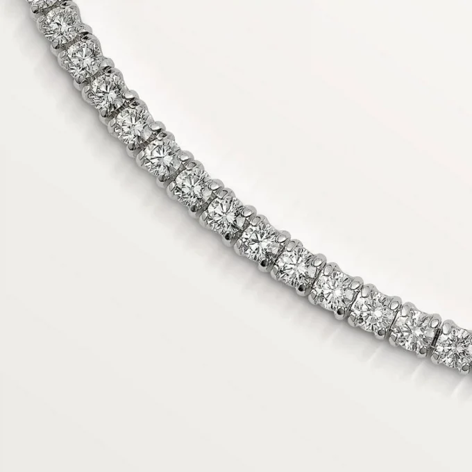 Náhrdelník Essential Lines – bílé zlato, diamanty – Cartier