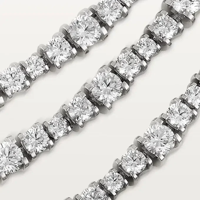 Náhrdelník Essential Lines – bílé zlato, diamanty – Cartier