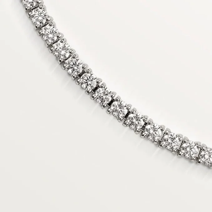 Náhrdelník Essential Lines – bílé zlato, diamanty – Cartier