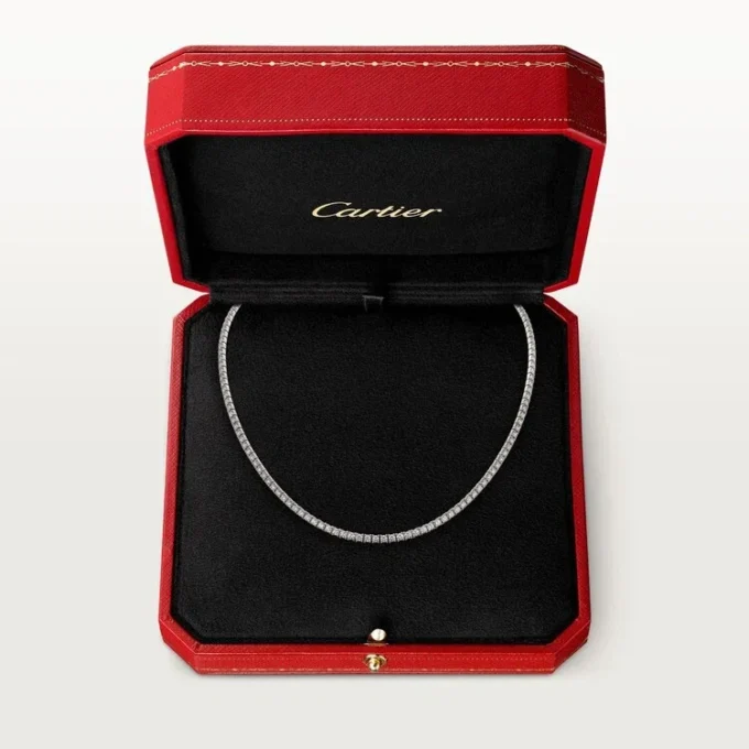 Náhrdelník Essential Lines – bílé zlato, diamanty – Cartier