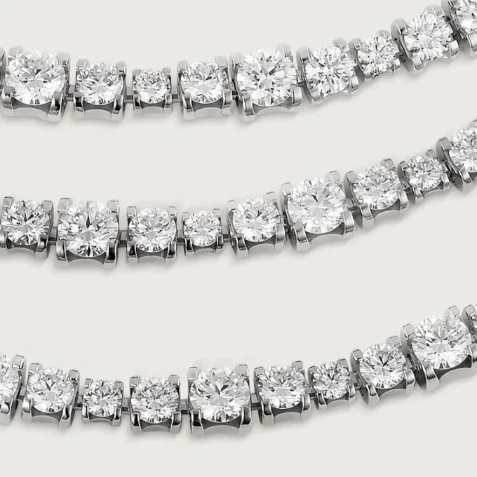 Náhrdelník Essential Lines – bílé zlato, diamanty – Cartier