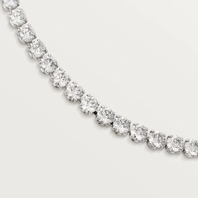 Náhrdelník Essential Lines – platina, diamanty – Cartier