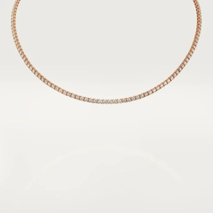 Náhrdelník Essential Lines – růžové zlato, diamanty – Cartier