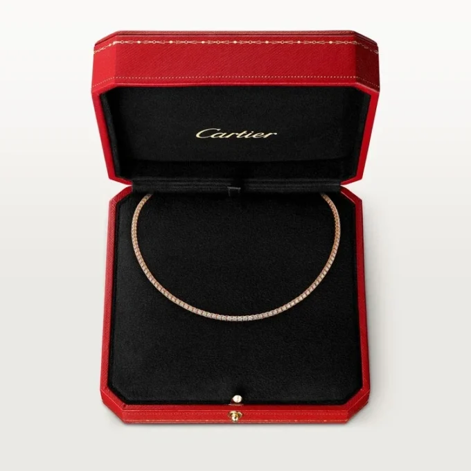 Náhrdelník Essential Lines – růžové zlato, diamanty – Cartier