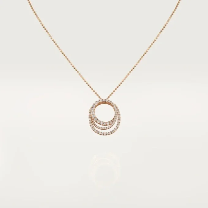 Náhrdelník Etincelle De Cartier – růžové zlato, diamanty – Cartier