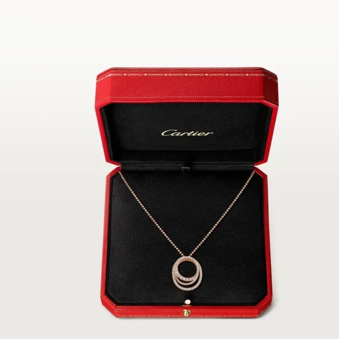Náhrdelník Etincelle De Cartier – růžové zlato, diamanty – Cartier