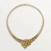 Náhrdelník Faune Et Flore De Cartier, žluté, oranžové a hnědé diamanty, pavé