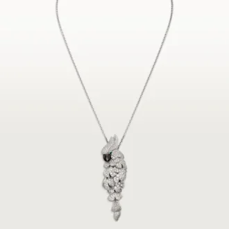 Náhrdelník Faune Et Flore De Cartier, s pavé