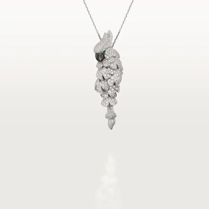 Náhrdelník Faune Et Flore De Cartier, s pavé