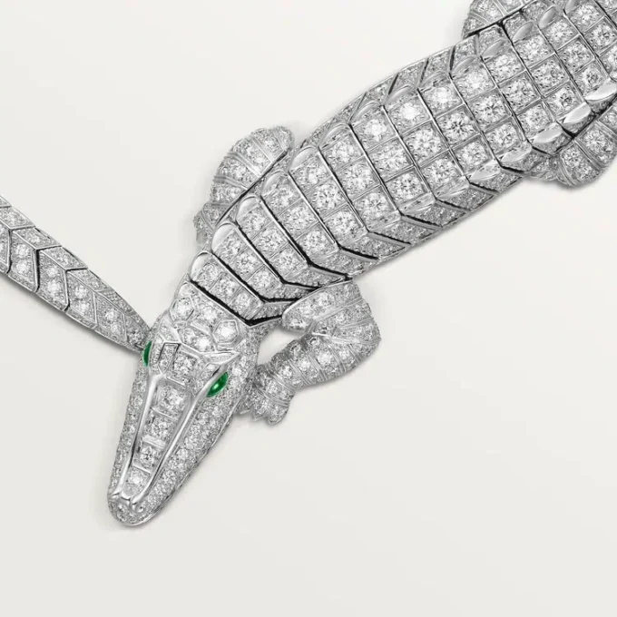 Náhrdelník Faune Et Flore De Cartier, s pavé