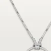 Náhrdelník Faune Et Flore De Cartier, smaragdové kapky, pavé