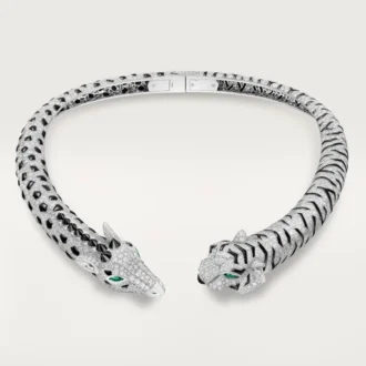 Náhrdelník Indomptables De Cartier Torque, s pavé