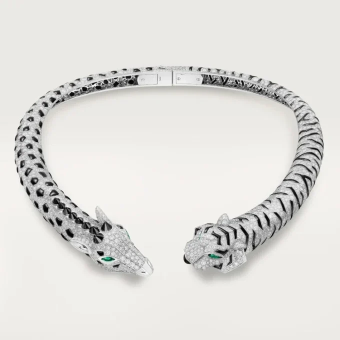 Náhrdelník Indomptables De Cartier Torque, s pavé