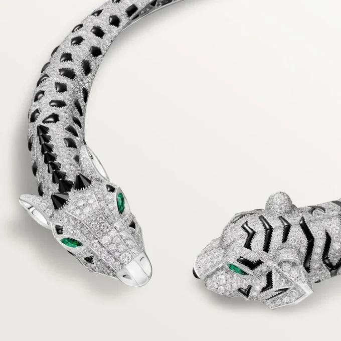 Náhrdelník Indomptables De Cartier Torque, s pavé