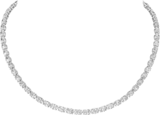 Náhrdelník Lignes Essentielles, diamanty oválného brusu