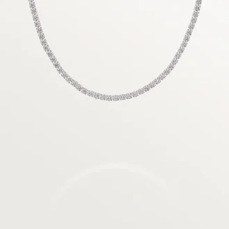 Náhrdelník Lignes Essentielles, diamanty v briliantovém brusu