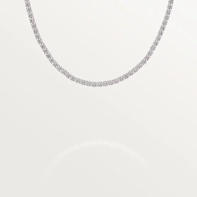 Náhrdelník Lignes Essentielles, diamanty v briliantovém brusu