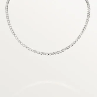 Náhrdelník Lignes Essentielles, diamanty v briliantovém brusu