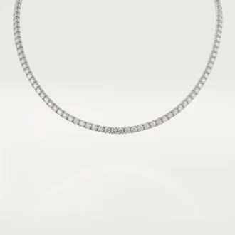 Náhrdelník Lignes Essentielles, diamanty v briliantovém brusu