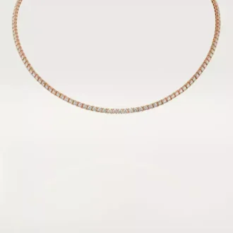 Náhrdelník Lignes Essentielles, diamanty v briliantovém brusu
