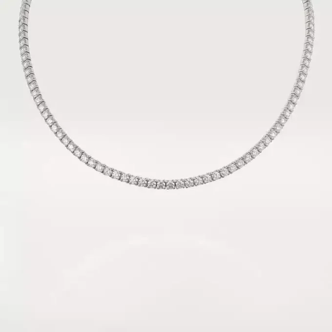 Náhrdelník Lignes Essentielles, diamanty v briliantovém brusu