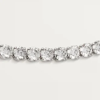 Náhrdelník Lignes Essentielles, diamanty v briliantovém brusu