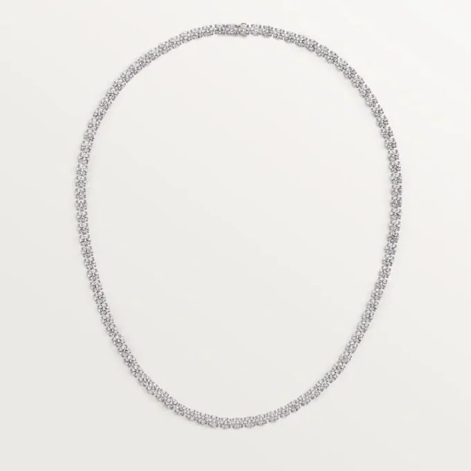 Náhrdelník Lignes Essentielles, diamanty v briliantovém brusu