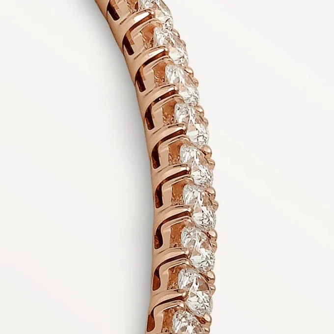 Náhrdelník Lignes Essentielles, diamanty v briliantovém brusu