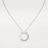 Náhrdelník Love, 3 diamanty – bílé zlato, diamanty – Cartier