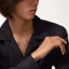 Náhrdelník Love, 3 diamanty – bílé zlato, diamanty – Cartier