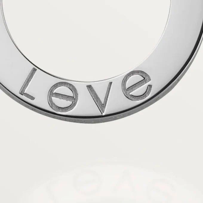 Náhrdelník Love, 3 diamanty – bílé zlato, diamanty – Cartier