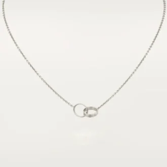 Náhrdelník Love – bílé zlato – Cartier