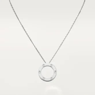 Náhrdelník Love – bílé zlato – Cartier