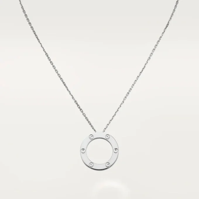 Náhrdelník Love – bílé zlato – Cartier