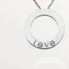 Náhrdelník Love – bílé zlato – Cartier
