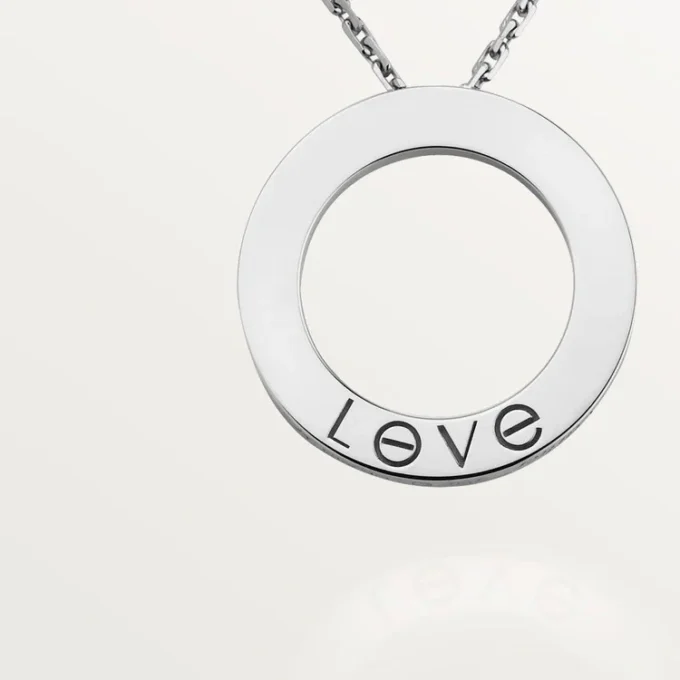 Náhrdelník Love – bílé zlato – Cartier