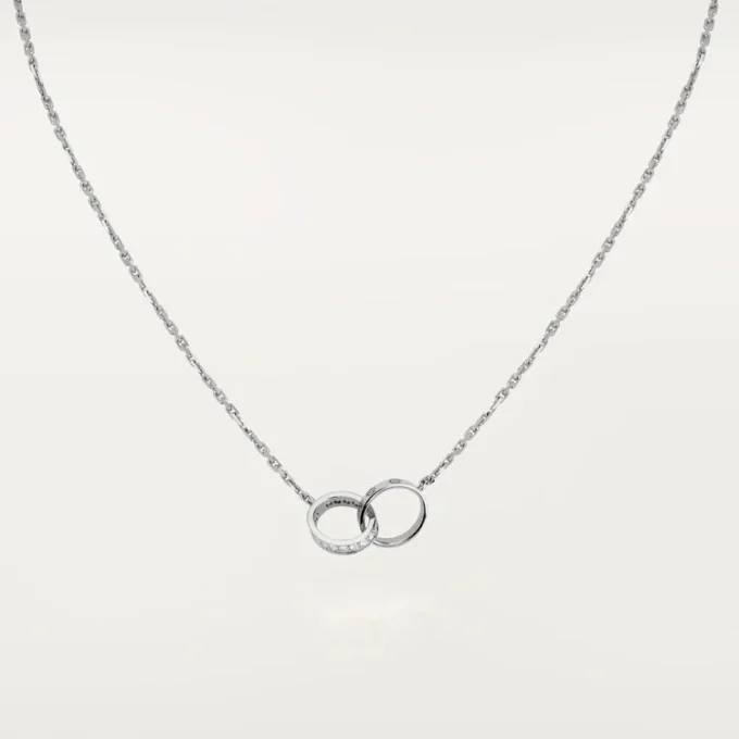 Náhrdelník Love, diamanty – bílé zlato, diamanty – Cartier