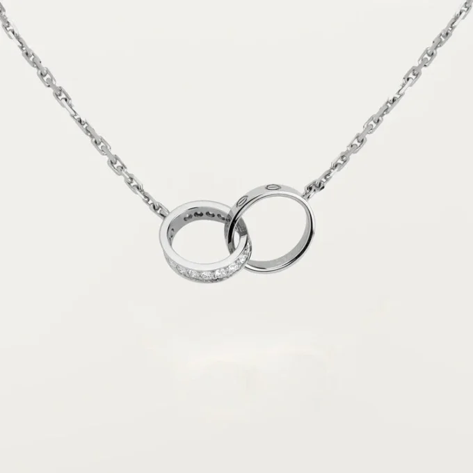 Náhrdelník Love, diamanty – bílé zlato, diamanty – Cartier