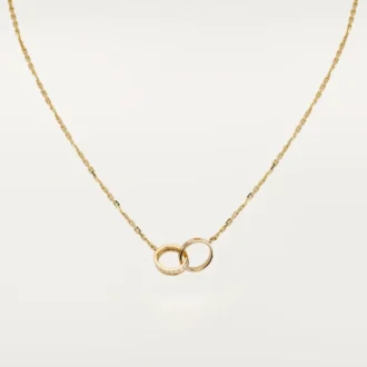 Náhrdelník Love, diamanty – žluté zlato, diamanty – Cartier