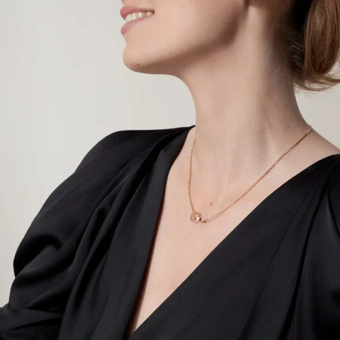 Náhrdelník Love, diamanty – žluté zlato, diamanty – Cartier