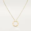 Náhrdelník Love – žluté zlato – Cartier