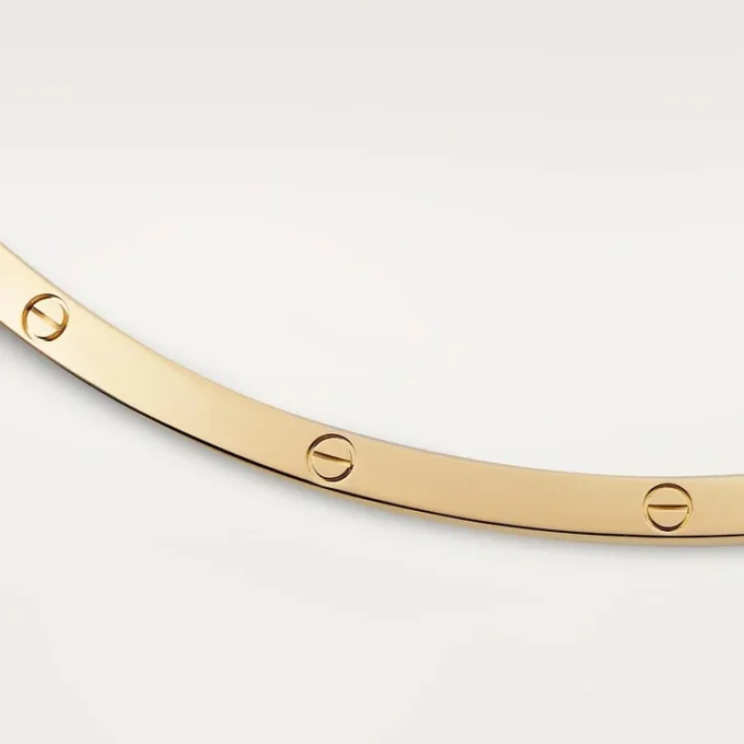 Náhrdelník Love – žluté zlato – Cartier
