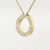 Náhrdelník Love, osázený diamanty – žluté zlato, diamanty – Cartier