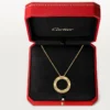 Náhrdelník Love, osázený diamanty – žluté zlato, diamanty – Cartier