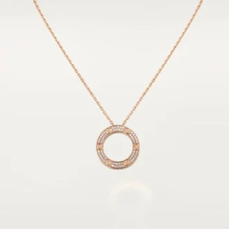 Náhrdelník Love – růžové zlato, diamanty – Cartier
