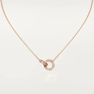 Náhrdelník Love – růžové zlato, diamanty – Cartier